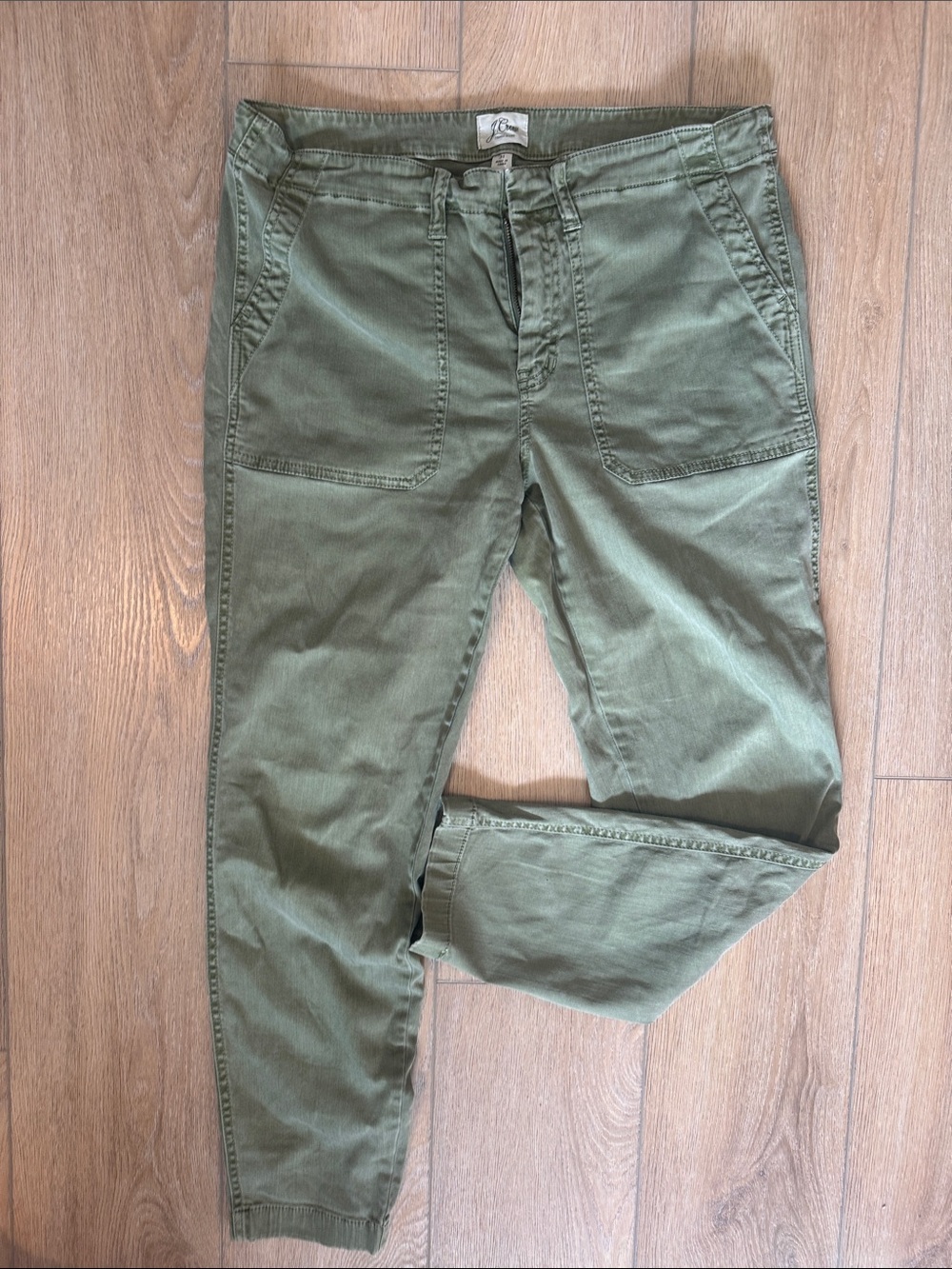 Women’s JCREW Olive Green Casual Utility Pants